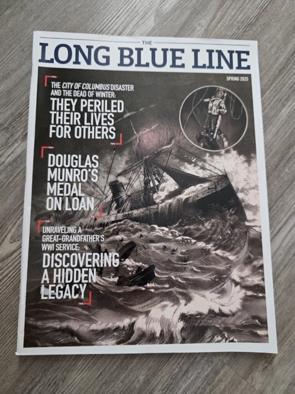 The Long Blue Line Spring 2025  U.S. Coast Guard History & Heritage Publication